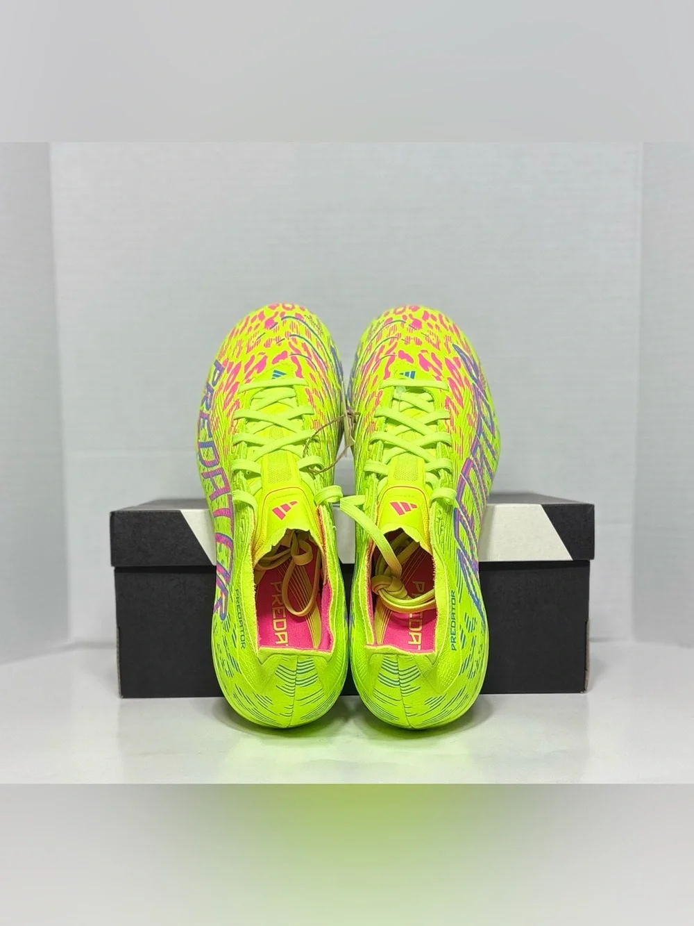 Adidas Predator League FG bright neon Soccer Cleats Men’s Football Boots JH6471